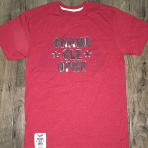 Grand old Opry red sewn Nashville concert T-shirt